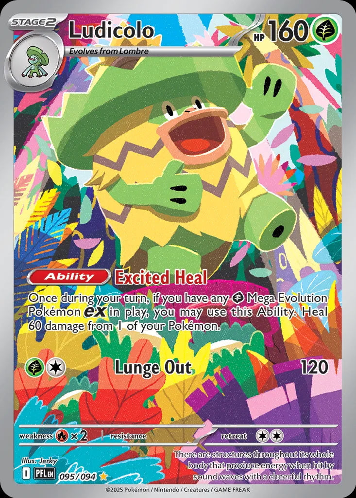 Phantasmal Flames Ludicolo #095/94